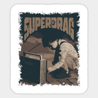 Superdrag Vintage Radio Sticker